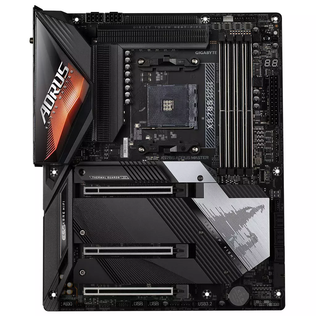 Материнская плата GIGABYTE X570S AORUS MASTER - 2
