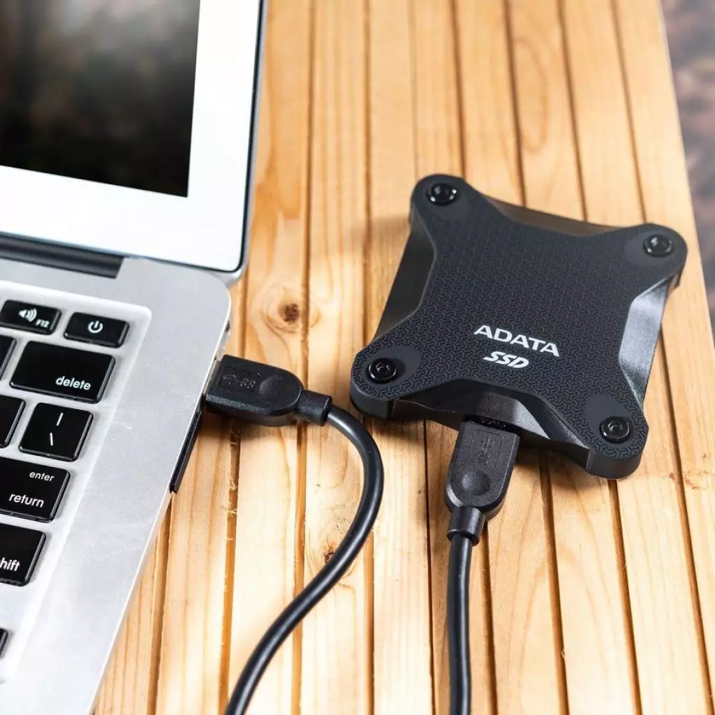 Накопитель SSD USB 3.2 240GB ADATA (ASD600Q-240GU31-CBK) - 5 Накопитель SSD USB 3.2 240GB ADATA (ASD600Q-240GU31-CBK) - 5