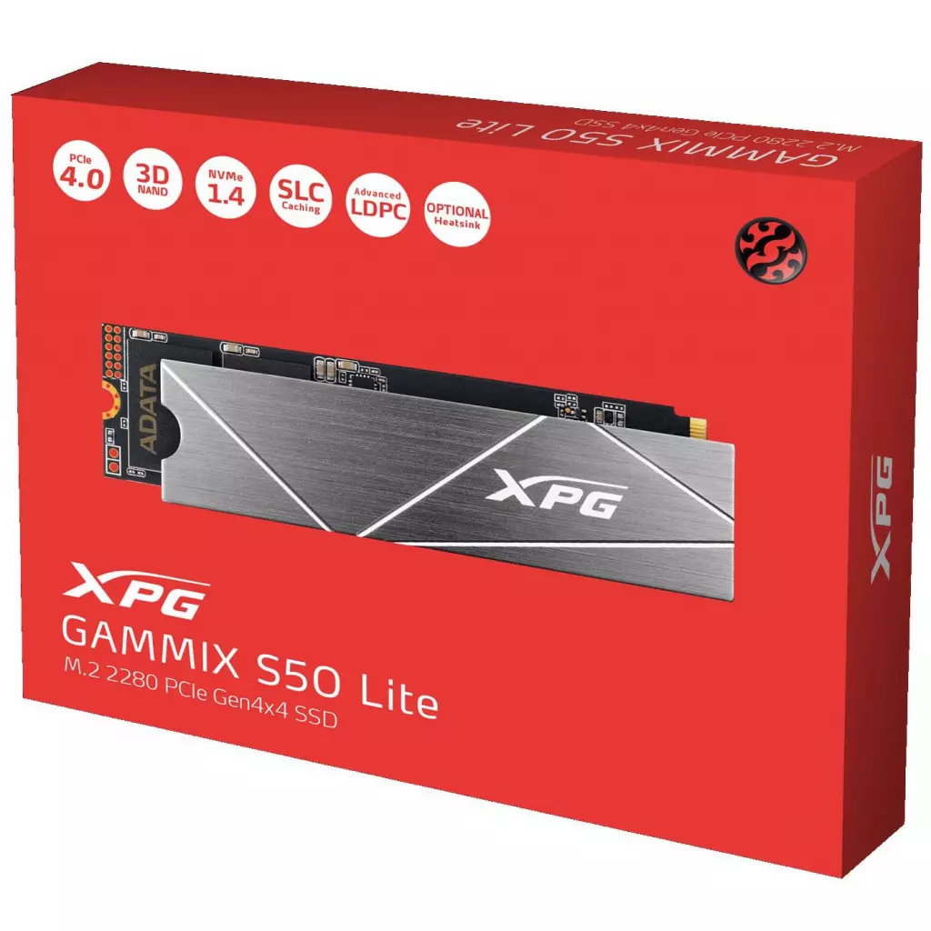 Накопитель SSD M.2 2280 512GB ADATA (AGAMMIXS50L-512G-CS) - 5 Накопитель SSD M.2 2280 512GB ADATA (AGAMMIXS50L-512G-CS) - 5
