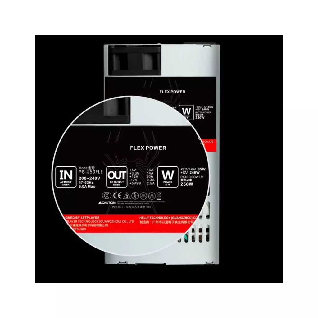 Блок питания 1stPlayer 250W (PS-250FLE) - 2 Блок питания 1stPlayer 250W (PS-250FLE) - 2