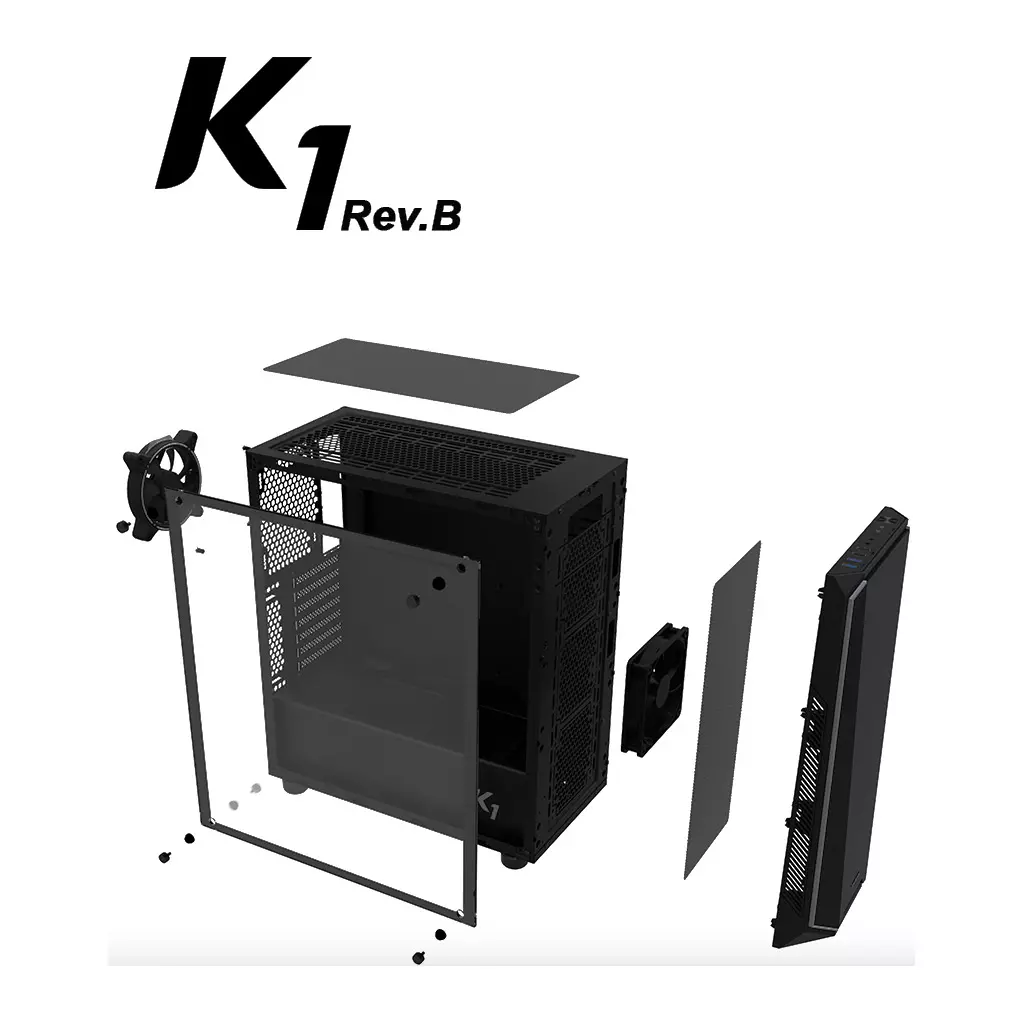 Корпус Zalman K1REV.B - 4 Корпус Zalman K1REV.B - 4