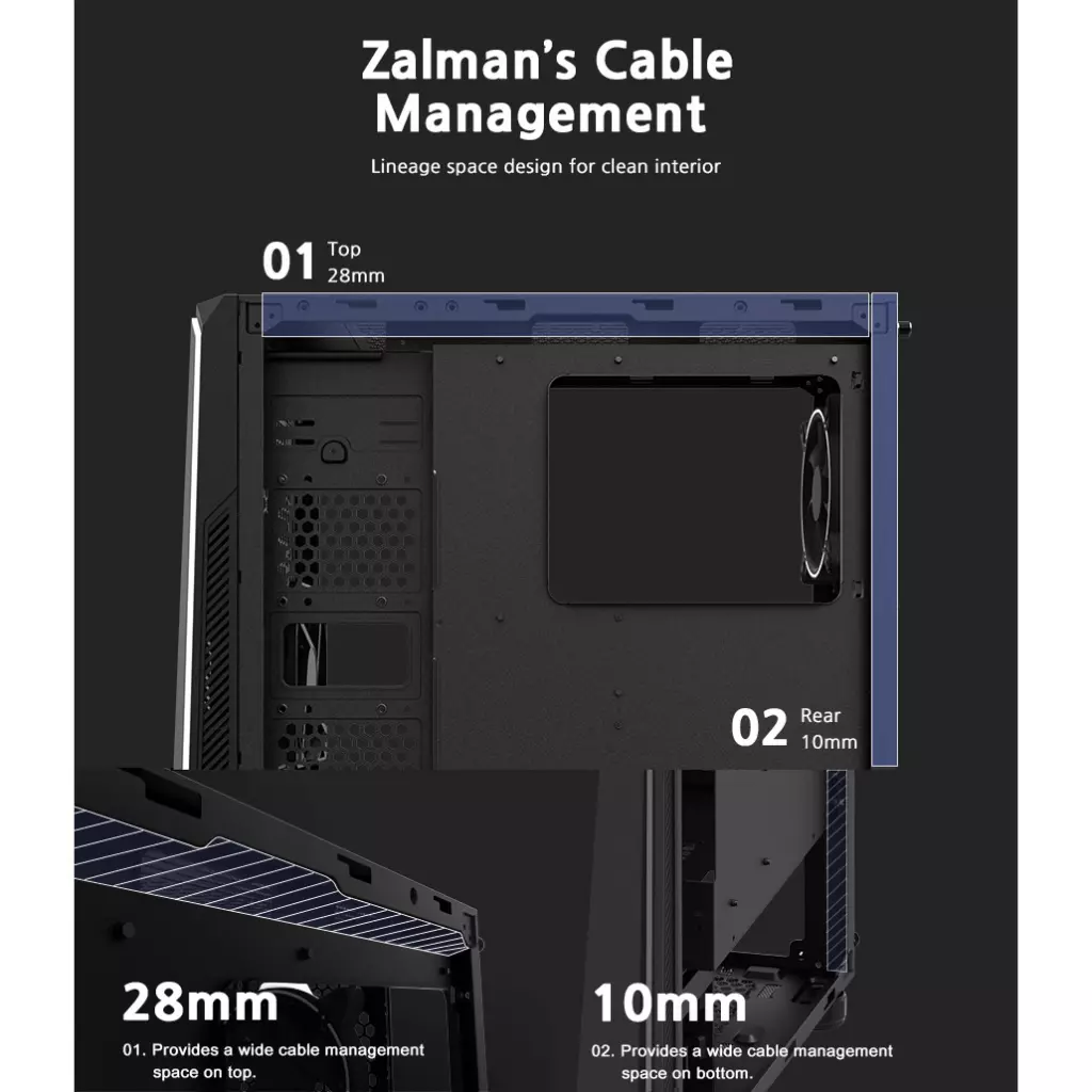 Корпус Zalman K1REV.B - 7 Корпус Zalman K1REV.B - 7