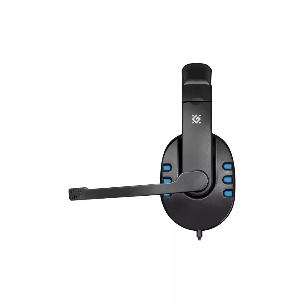 Наушники Defender Warhead G-160 Black-Blue (64118) - 1 Наушники Defender Warhead G-160 Black-Blue (64118) - 1