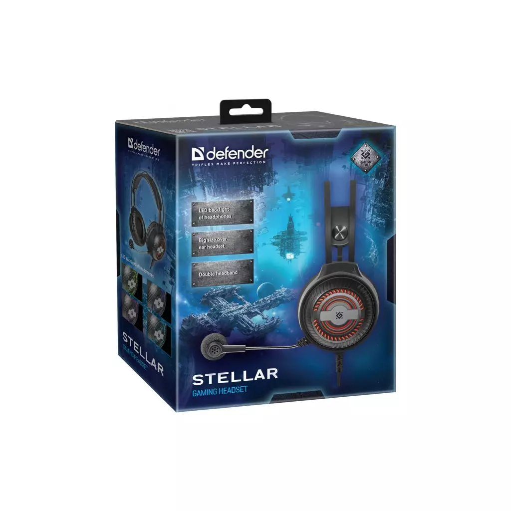 Наушники Defender Stellar Black (64520) - 6 Наушники Defender Stellar Black (64520) - 6