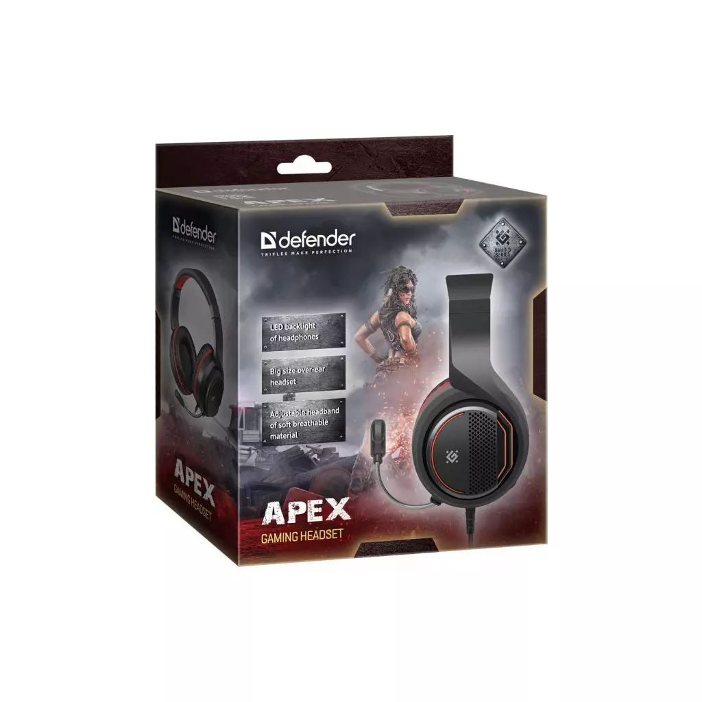 Наушники Defender Apex Black (64525) - 6