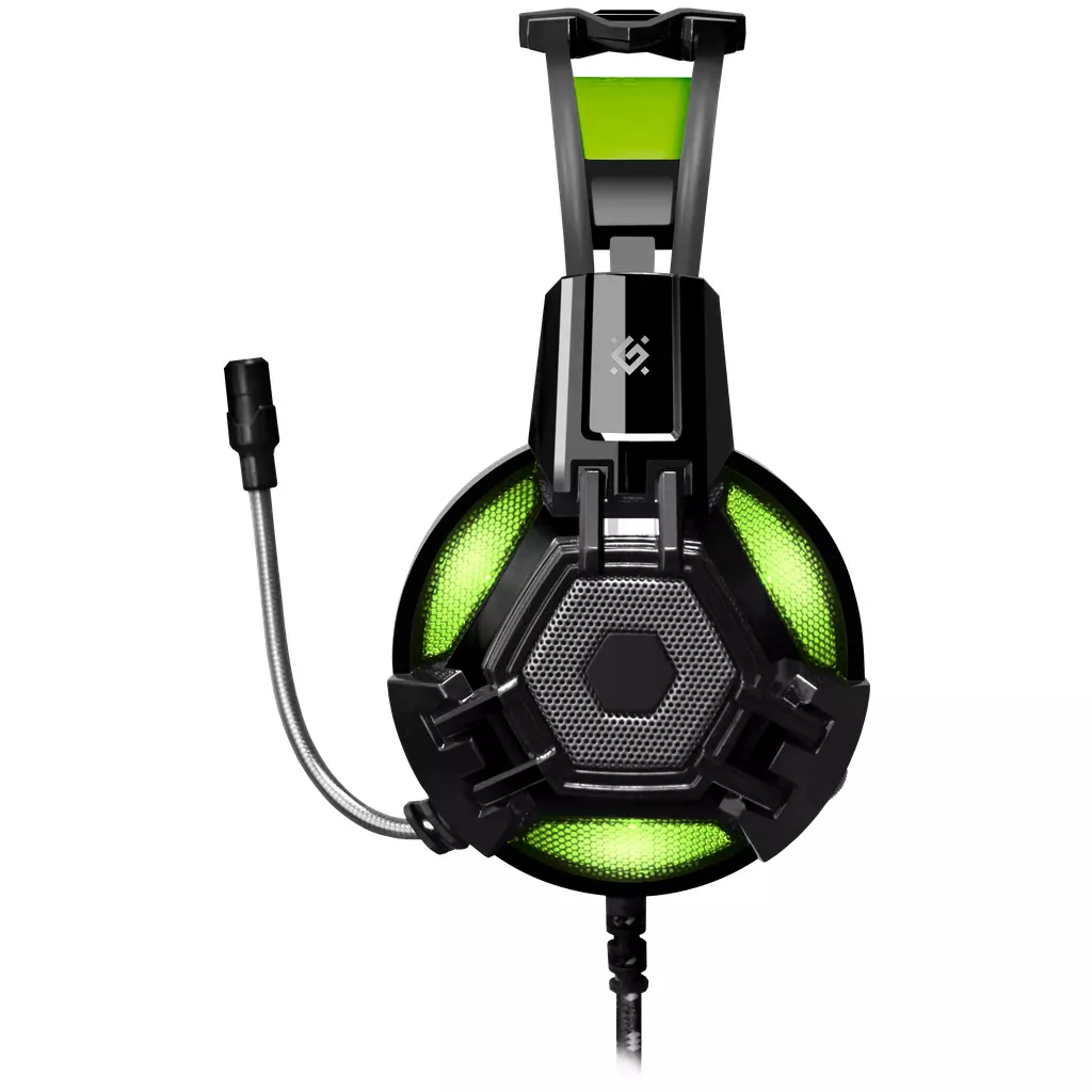 Наушники Defender Lester Black-Green (64543) - 2 Наушники Defender Lester Black-Green (64543) - 2