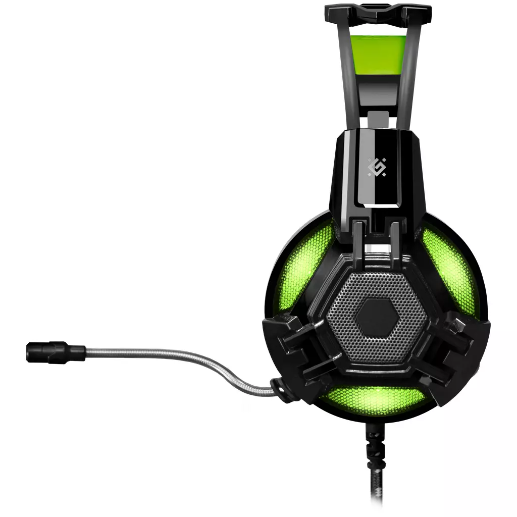 Наушники Defender Lester Black-Green (64543) - 3 Наушники Defender Lester Black-Green (64543) - 3