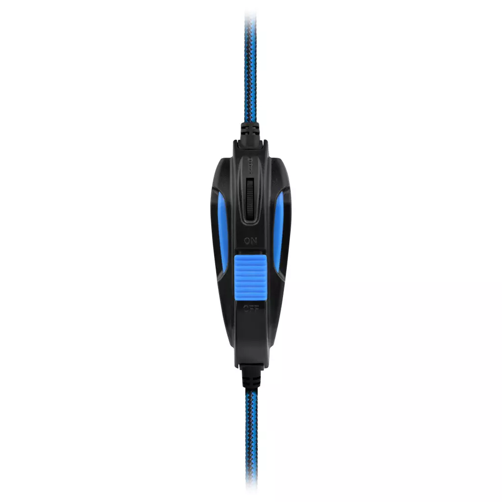 Наушники Defender Warhead G-390 LED Black-blue (64039) - 3 Наушники Defender Warhead G-390 LED Black-blue (64039) - 3
