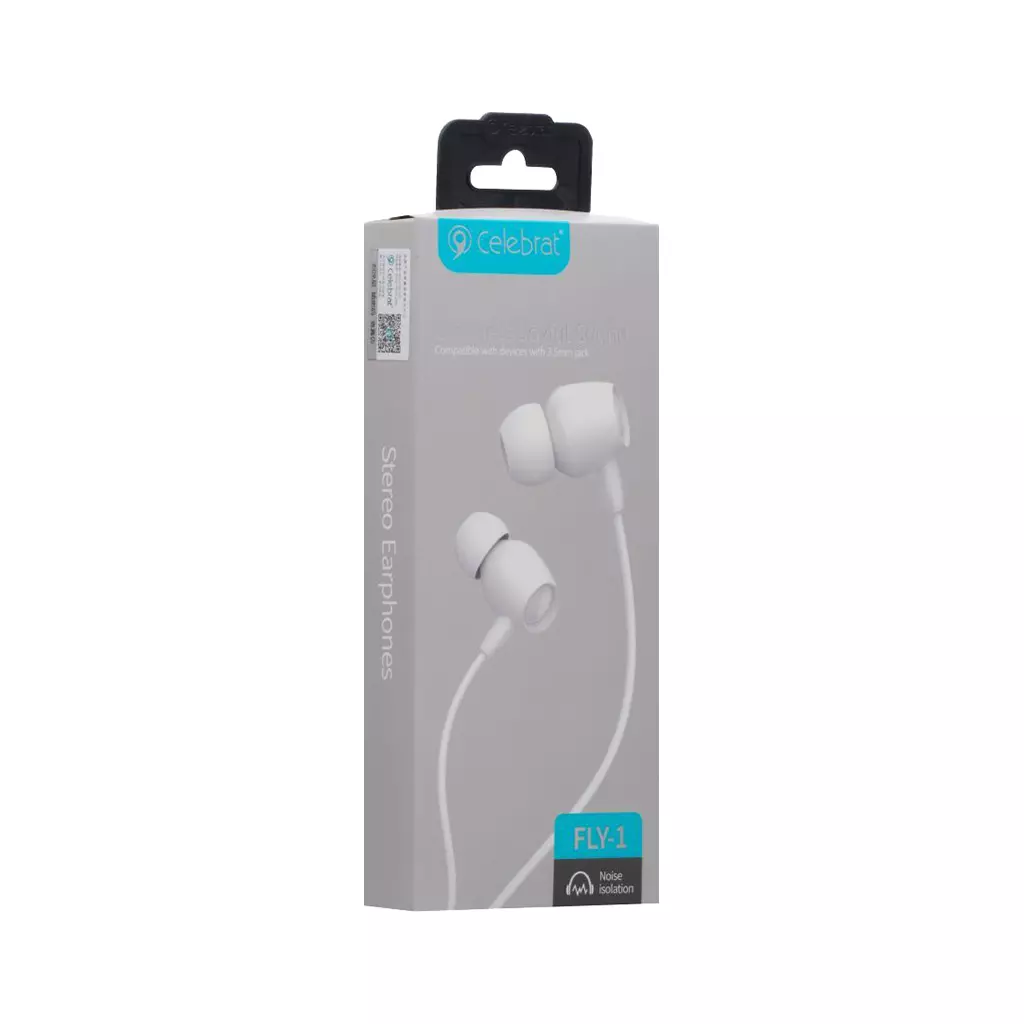 Наушники Celebrat FLY-1 White - 1 Наушники Celebrat FLY-1 White - 1
