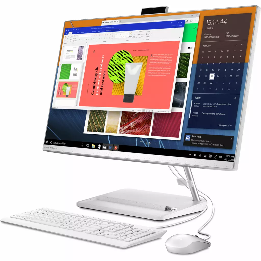 Компьютер Lenovo IdeaCentre AiO 3 27ALC6 / Ryzen5 5500U (F0FY003VUA) - 2 Компьютер Lenovo IdeaCentre AiO 3 27ALC6 / Ryzen5 5500U (F0FY003VUA) - 2