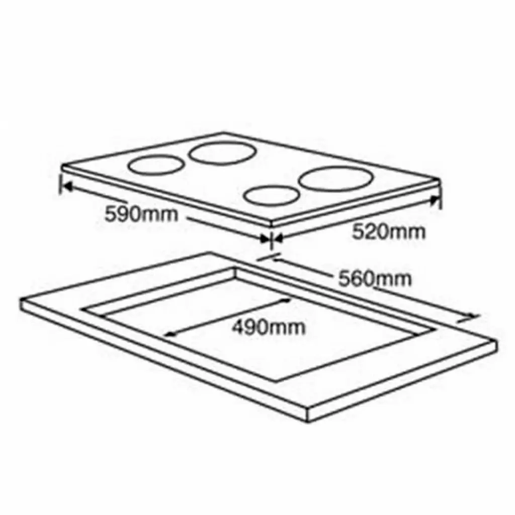 Варочная поверхность Grunhelm GPC 723 B - 1 Варочная поверхность Grunhelm GPC 723 B - 1