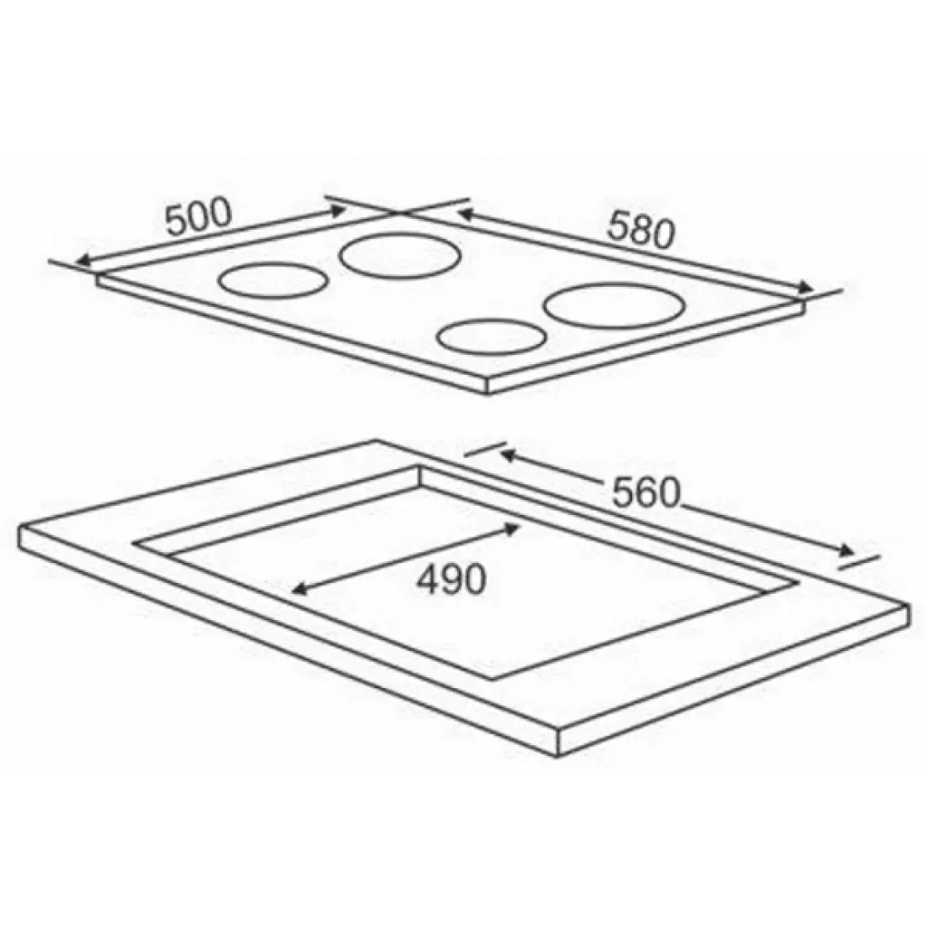 Варочная поверхность Grunhelm GPG 4101 WF - 1 Варочная поверхность Grunhelm GPG 4101 WF - 1