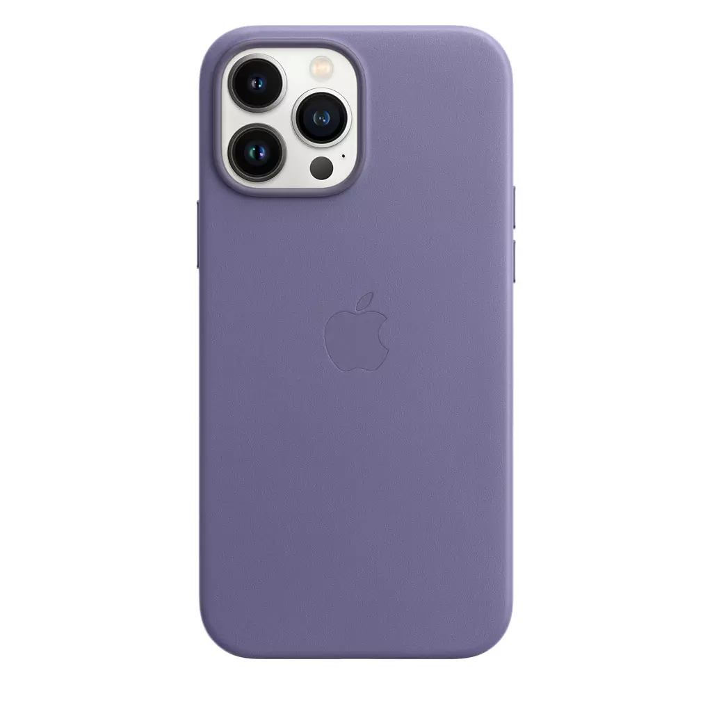 Чехол для моб. телефона Apple iPhone 13 Pro Max Leather Case with MagSafe - Wisteria, Mode (MM1P3ZE/A) - 1 Чехол для моб. телефона Apple iPhone 13 Pro Max Leather Case with MagSafe - Wisteria, Mode (MM1P3ZE/A) - 1