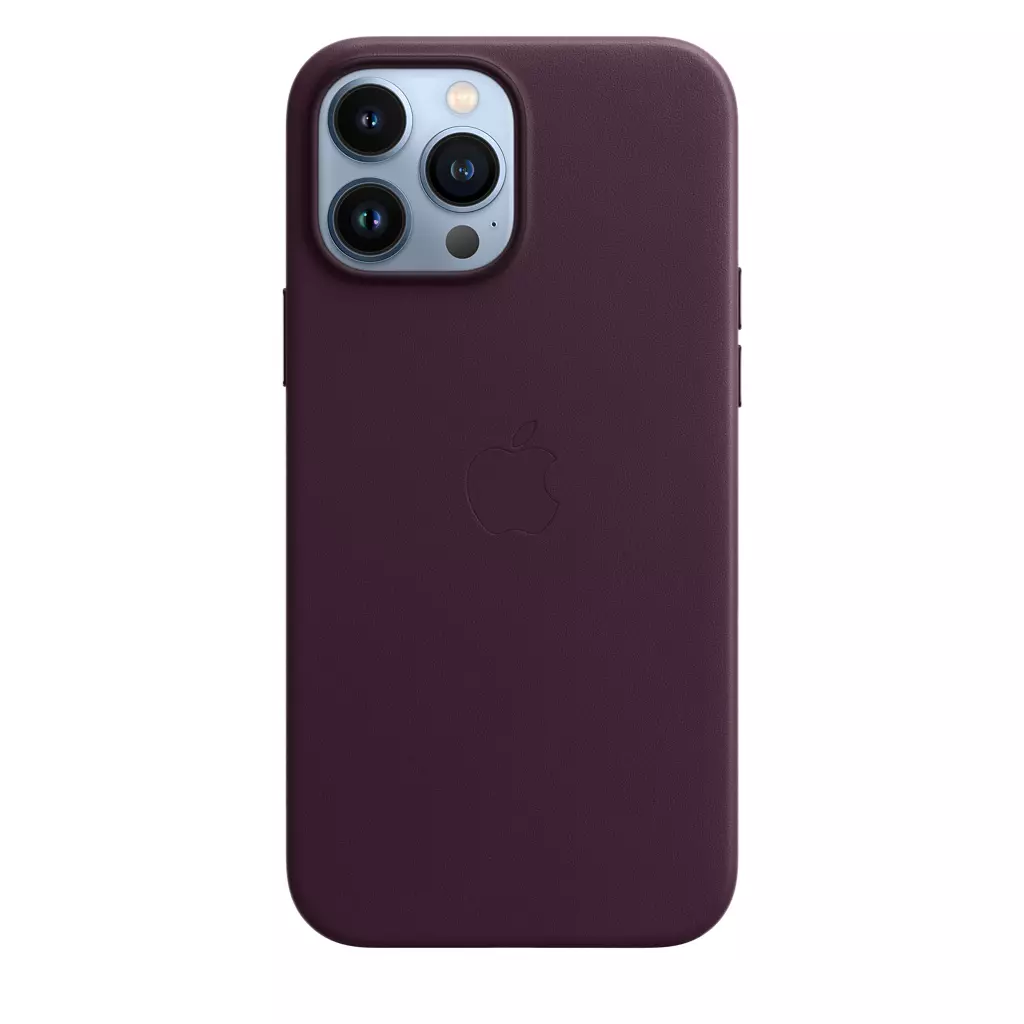 Чехол для моб. телефона Apple iPhone 13 Pro Max Leather Case with MagSafe - Dark Cherry, M (MM1M3ZE/A) - 3 Чехол для моб. телефона Apple iPhone 13 Pro Max Leather Case with MagSafe - Dark Cherry, M (MM1M3ZE/A) - 3