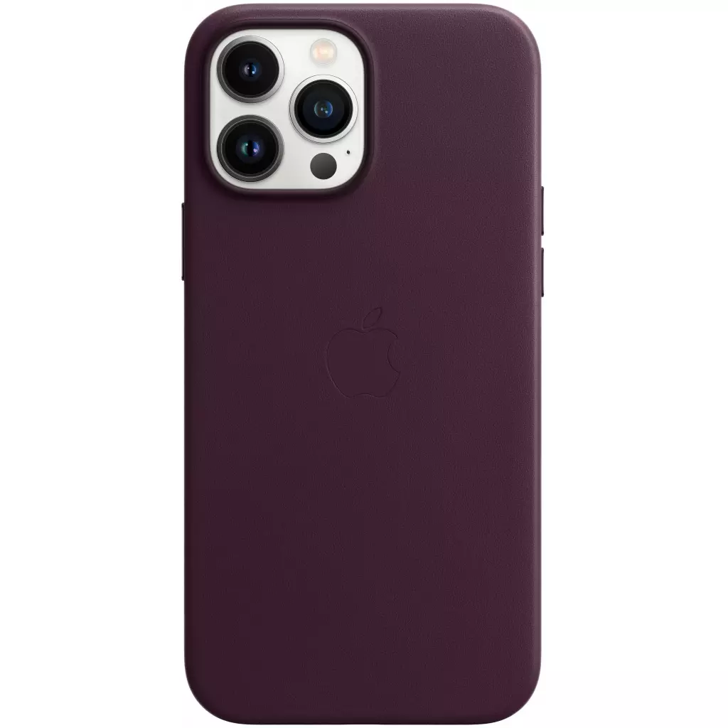 Чехол для моб. телефона Apple iPhone 13 Pro Max Leather Case with MagSafe - Dark Cherry, M (MM1M3ZE/A)