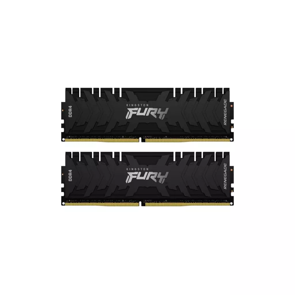 Модуль памяти для компьютера DDR4 32GB (2x16GB) 4000 MHz Renegade Black Kingston Fury (ex.HyperX) (KF440C19RB1K2/32)