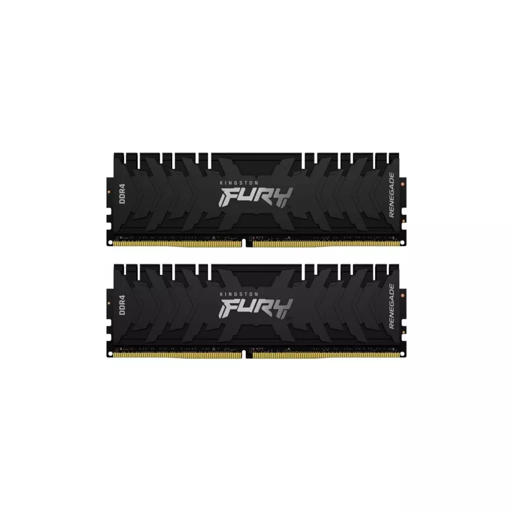 Модуль памяти для компьютера DDR4 32GB (2x16GB) 4266 MHz Renegade Black Kingston Fury (ex.HyperX) (KF442C19RB1K2/32)