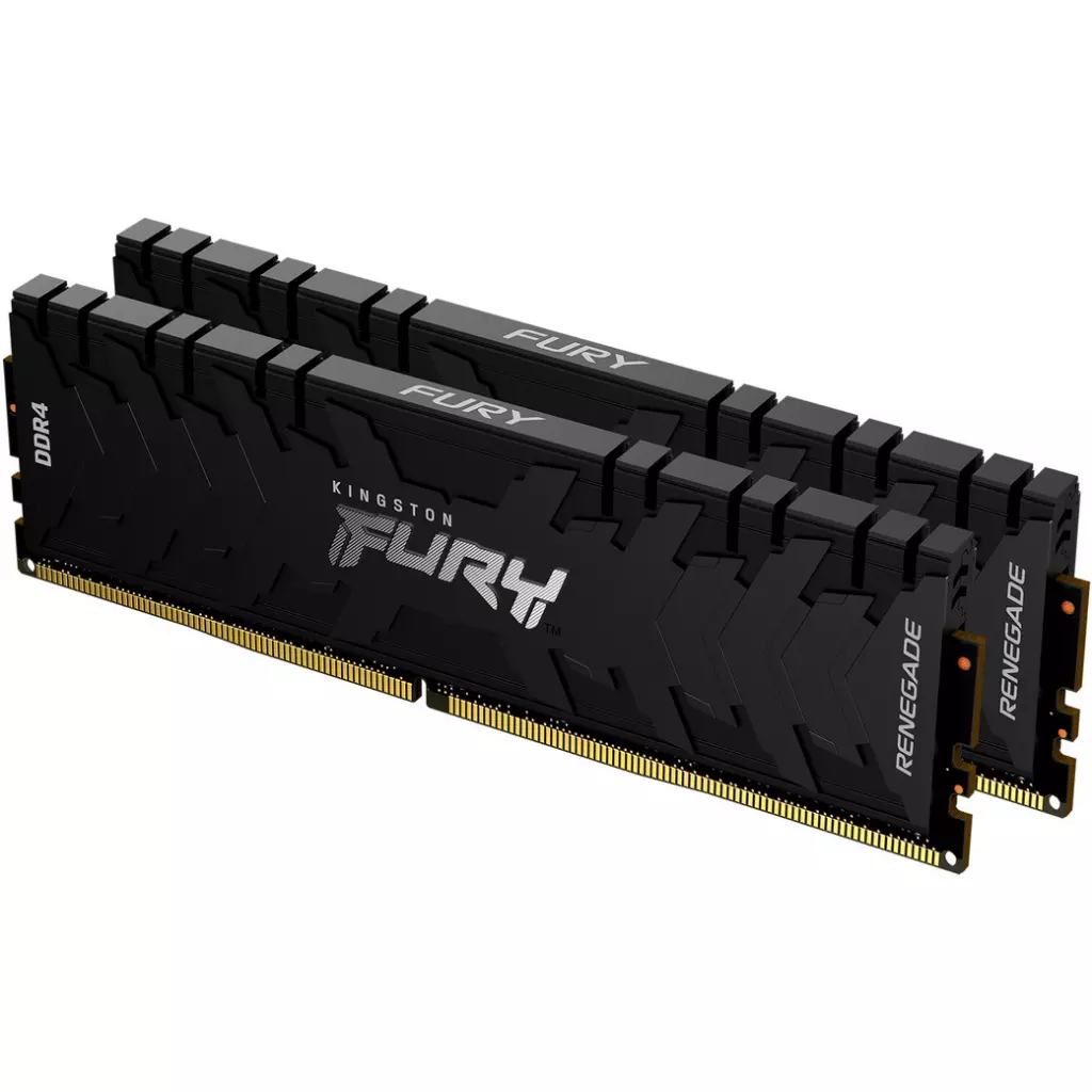 Модуль памяти для компьютера DDR4 16GB (2x8GB) 4000 MHz Renegade Black Kingston Fury (ex.HyperX) (KF440C19RBK2/16) - 2 Модуль памяти для компьютера DDR4 16GB (2x8GB) 4000 MHz Renegade Black Kingston Fury (ex.HyperX) (KF440C19RBK2/16) - 2