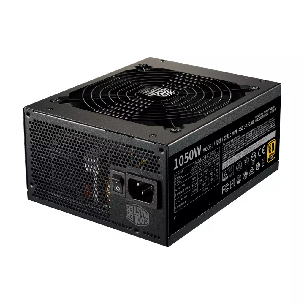 Блок питания CoolerMaster 1050W MWE Gold V2 FM (MPE-A501-AFCAG-EU) - 4 Блок питания CoolerMaster 1050W MWE Gold V2 FM (MPE-A501-AFCAG-EU) - 4