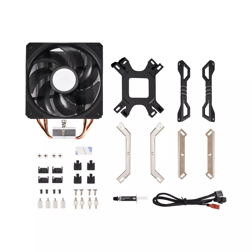 Кулер для процессора CoolerMaster Hyper 212 EVO Ver.2 (RR-2V2E-18PK-R1) - 7