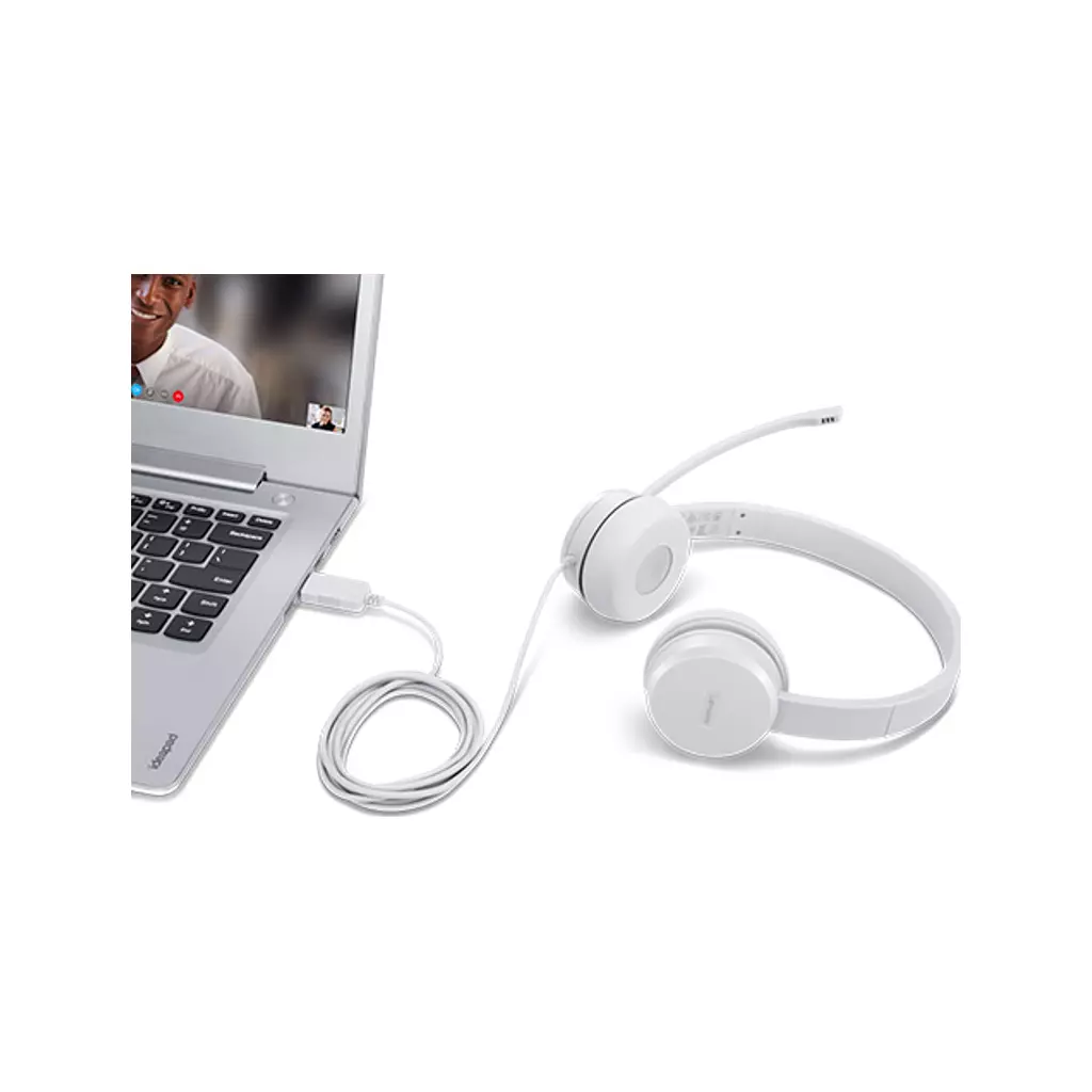 Наушники Lenovo 110 Stereo USB Headset (GXD1B67867) - 3 Наушники Lenovo 110 Stereo USB Headset (GXD1B67867) - 3