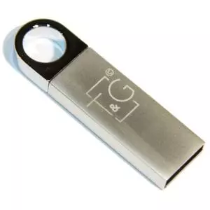 USB флеш накопитель T&G 16GB 026 Metal Series Silver USB 2.0 (TG026-8G)