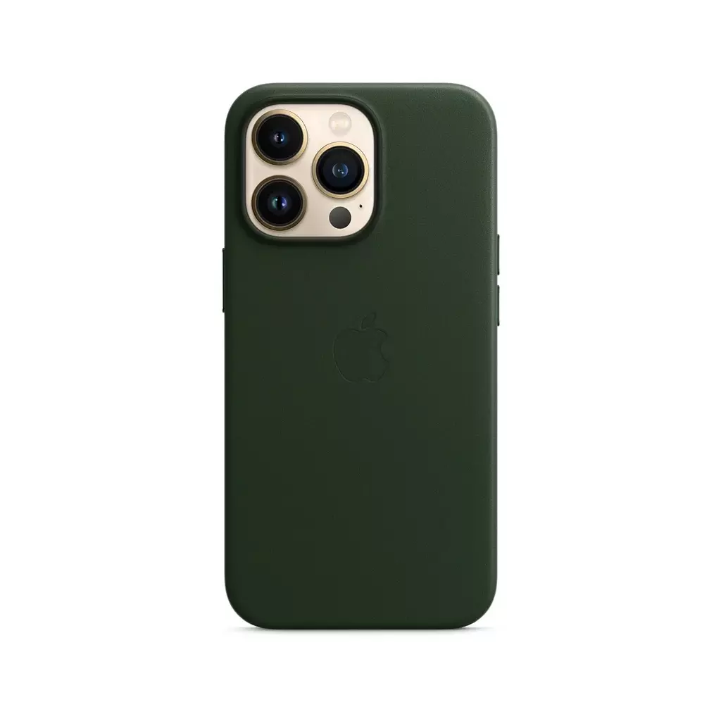Чехол для моб. телефона Apple iPhone 13 Pro Leather Case with MagSafe - Sequoia Green, Mod (MM1G3ZE/A) - 2 Чехол для моб. телефона Apple iPhone 13 Pro Leather Case with MagSafe - Sequoia Green, Mod (MM1G3ZE/A) - 2