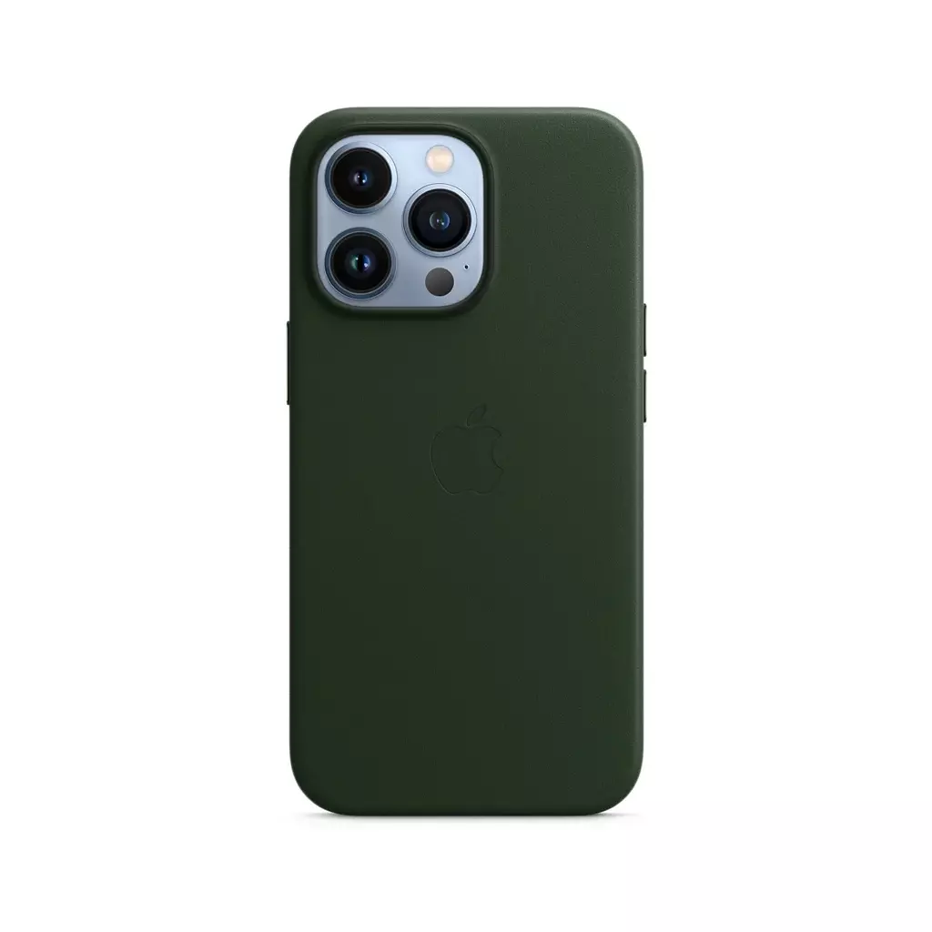 Чехол для моб. телефона Apple iPhone 13 Pro Leather Case with MagSafe - Sequoia Green, Mod (MM1G3ZE/A) - 3 Чехол для моб. телефона Apple iPhone 13 Pro Leather Case with MagSafe - Sequoia Green, Mod (MM1G3ZE/A) - 3