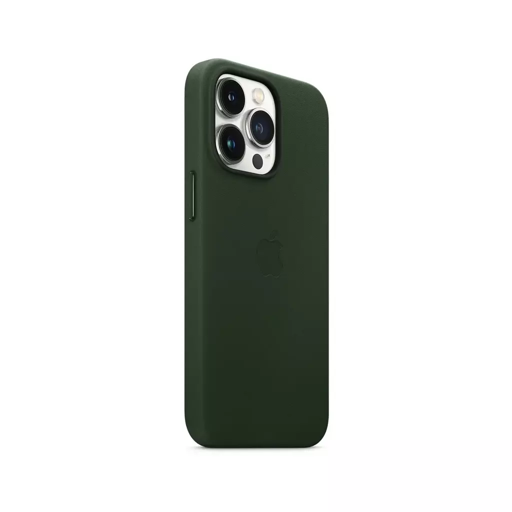 Чехол для моб. телефона Apple iPhone 13 Pro Leather Case with MagSafe - Sequoia Green, Mod (MM1G3ZE/A) - 5 Чехол для моб. телефона Apple iPhone 13 Pro Leather Case with MagSafe - Sequoia Green, Mod (MM1G3ZE/A) - 5