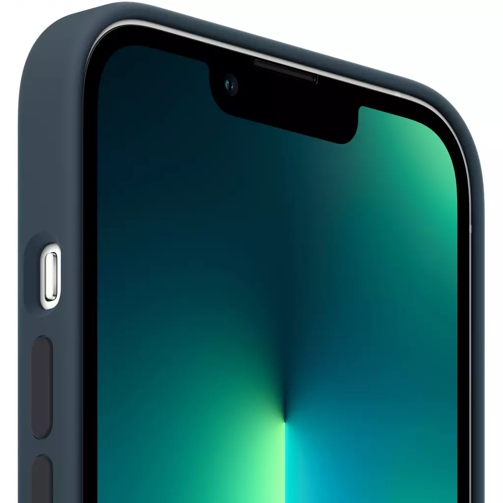 Чехол для моб. телефона Apple iPhone 13 Pro Max Silicone Case with MagSafe Abyss Blue, Mo (MM2T3ZE/A) - 4 Чехол для моб. телефона Apple iPhone 13 Pro Max Silicone Case with MagSafe Abyss Blue, Mo (MM2T3ZE/A) - 4