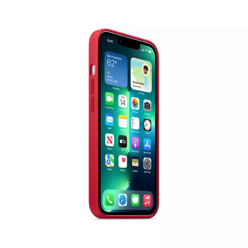 Чехол для моб. телефона Apple iPhone 13 Pro Silicone Case with MagSafe (PRODUCT)RED, Mode (MM2L3ZE/A) - 4 Чехол для моб. телефона Apple iPhone 13 Pro Silicone Case with MagSafe (PRODUCT)RED, Mode (MM2L3ZE/A) - 4
