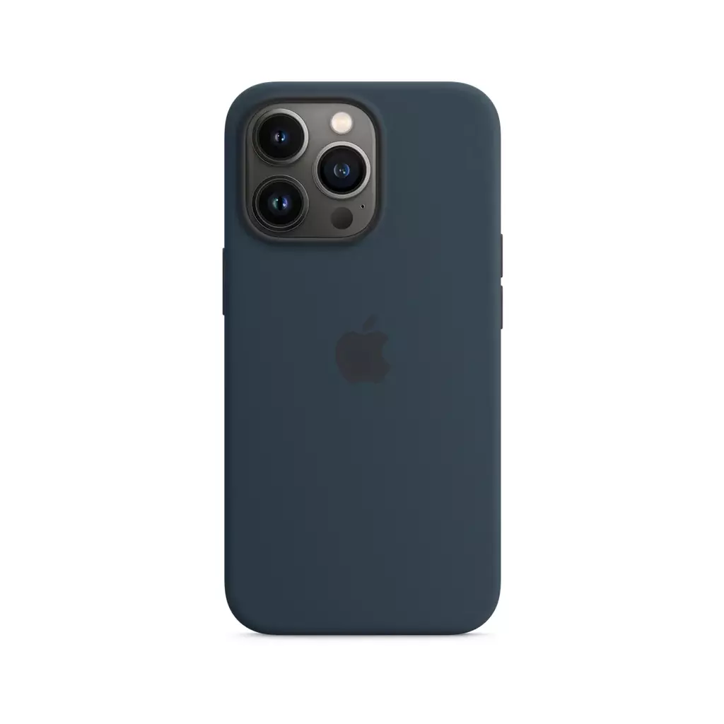 Чехол для моб. телефона Apple iPhone 13 Pro Silicone Case with MagSafe Abyss Blue, Model (MM2J3ZE/A) - 2 Чехол для моб. телефона Apple iPhone 13 Pro Silicone Case with MagSafe Abyss Blue, Model (MM2J3ZE/A) - 2