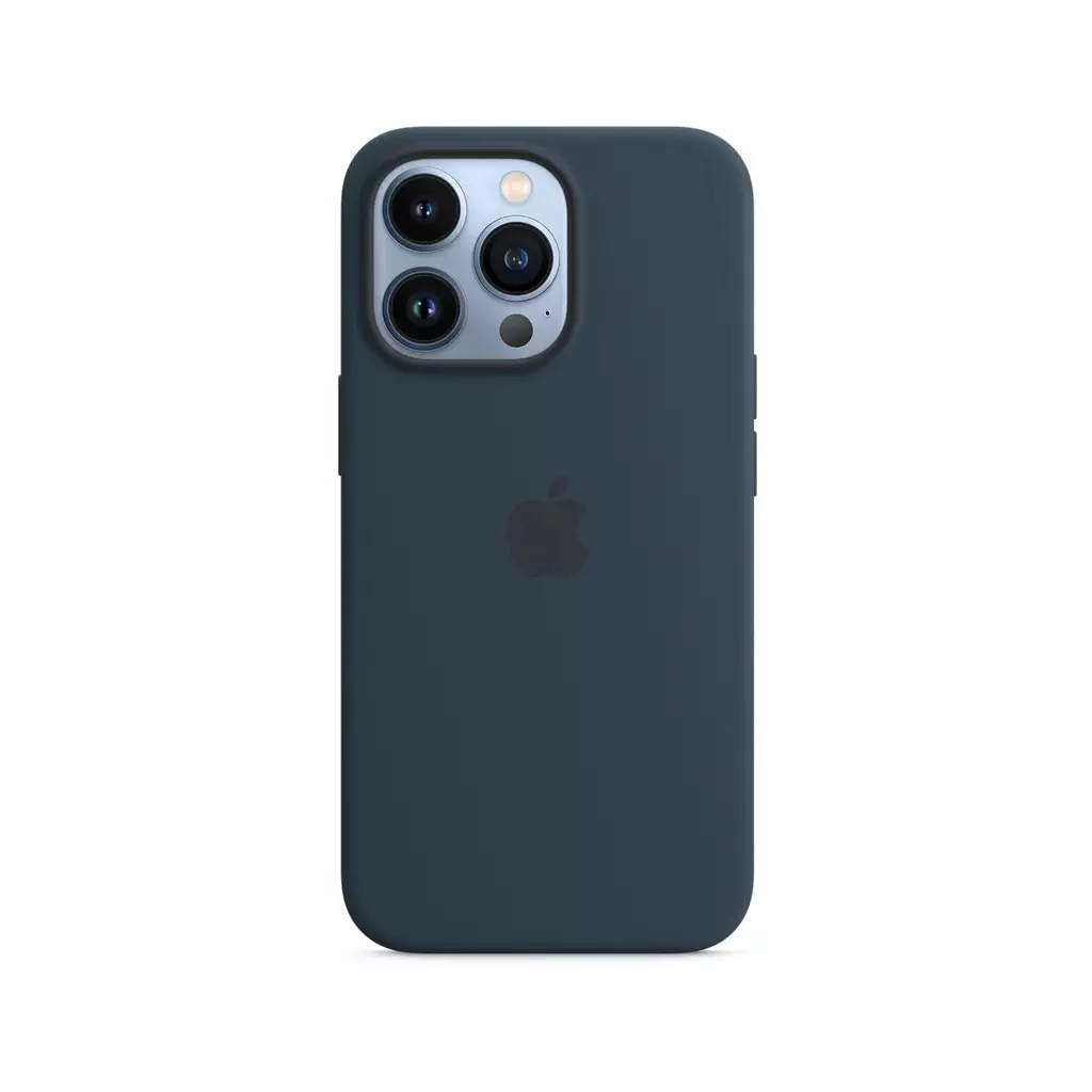 Чехол для моб. телефона Apple iPhone 13 Pro Silicone Case with MagSafe Abyss Blue, Model (MM2J3ZE/A) - 3 Чехол для моб. телефона Apple iPhone 13 Pro Silicone Case with MagSafe Abyss Blue, Model (MM2J3ZE/A) - 3