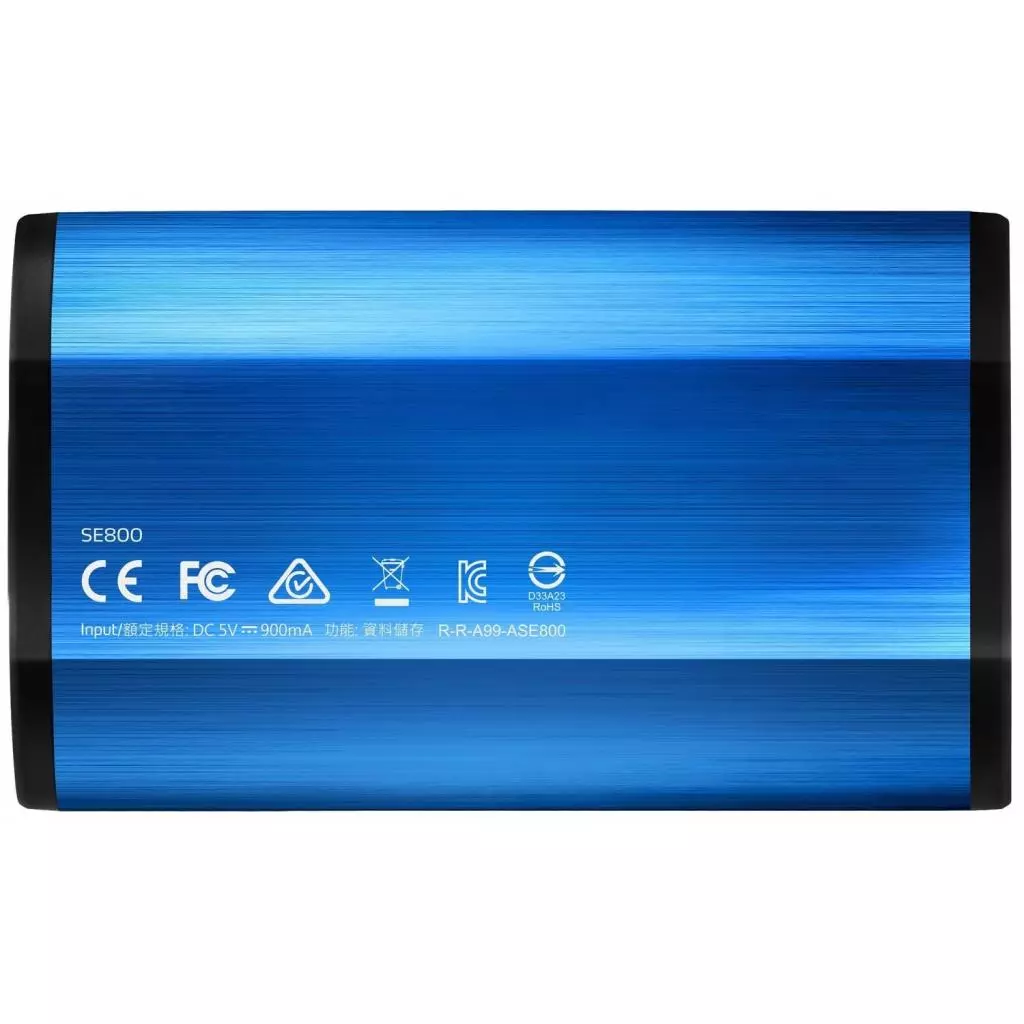 Накопитель SSD USB 3.2 512GB ADATA (ASE800-512GU32G2-CBL) - 1