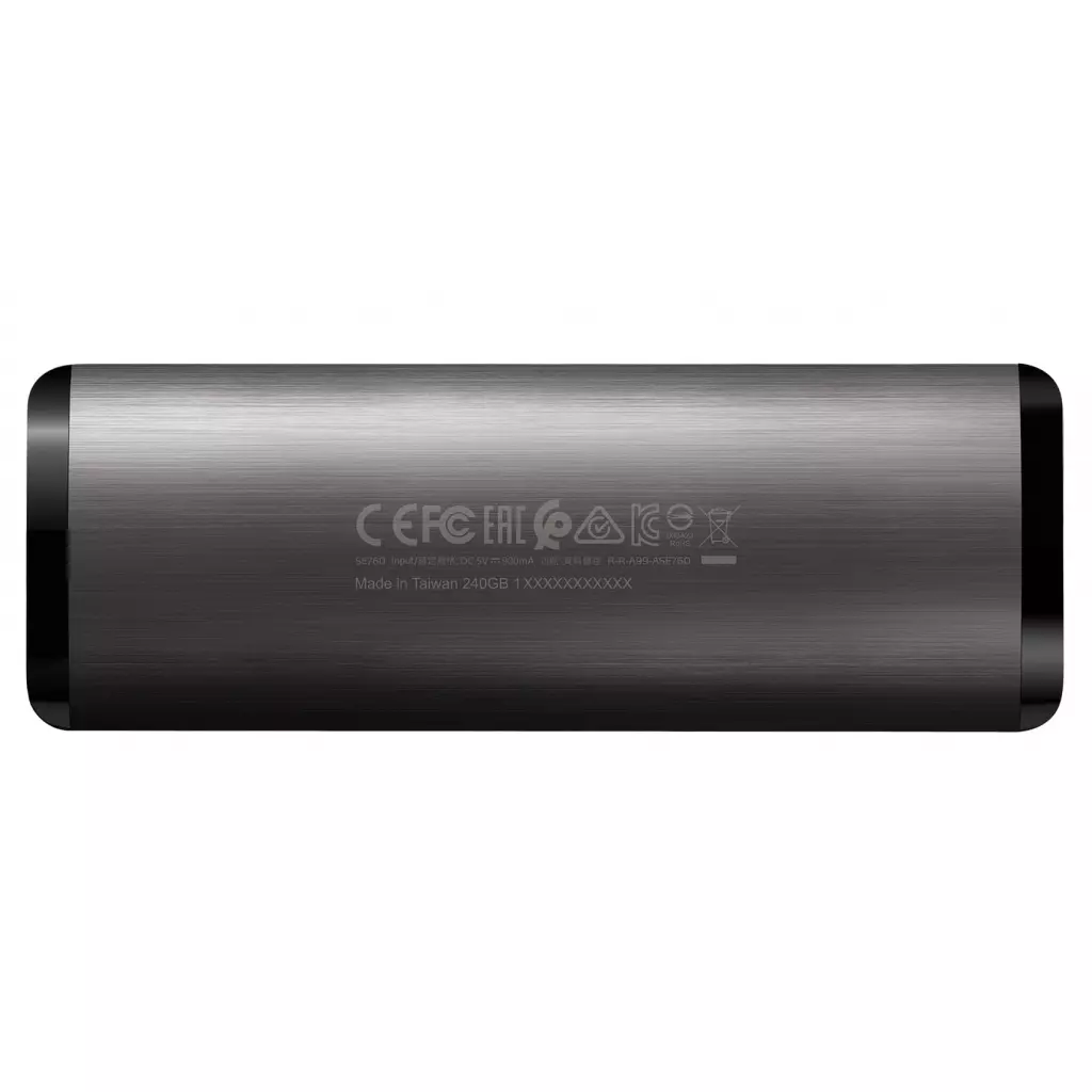 Накопитель SSD USB 3.2 512GB ADATA (ASE760-512GU32G2-CBK) - 1