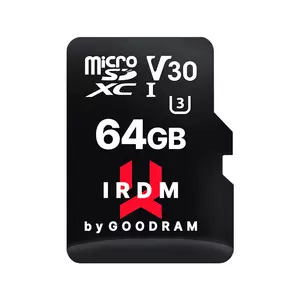 Карта памяти Goodram 64GB microSDXC class 10 UHS I U3 A2 (IR-M2AA-0640R12)
