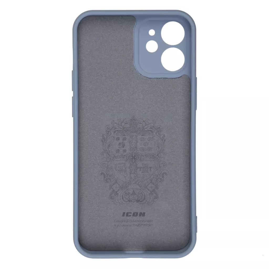 Чехол для моб. телефона Armorstandart ICON Case Apple iPhone 12 Mini Blue (ARM57480) - 1 Чехол для моб. телефона Armorstandart ICON Case Apple iPhone 12 Mini Blue (ARM57480) - 1