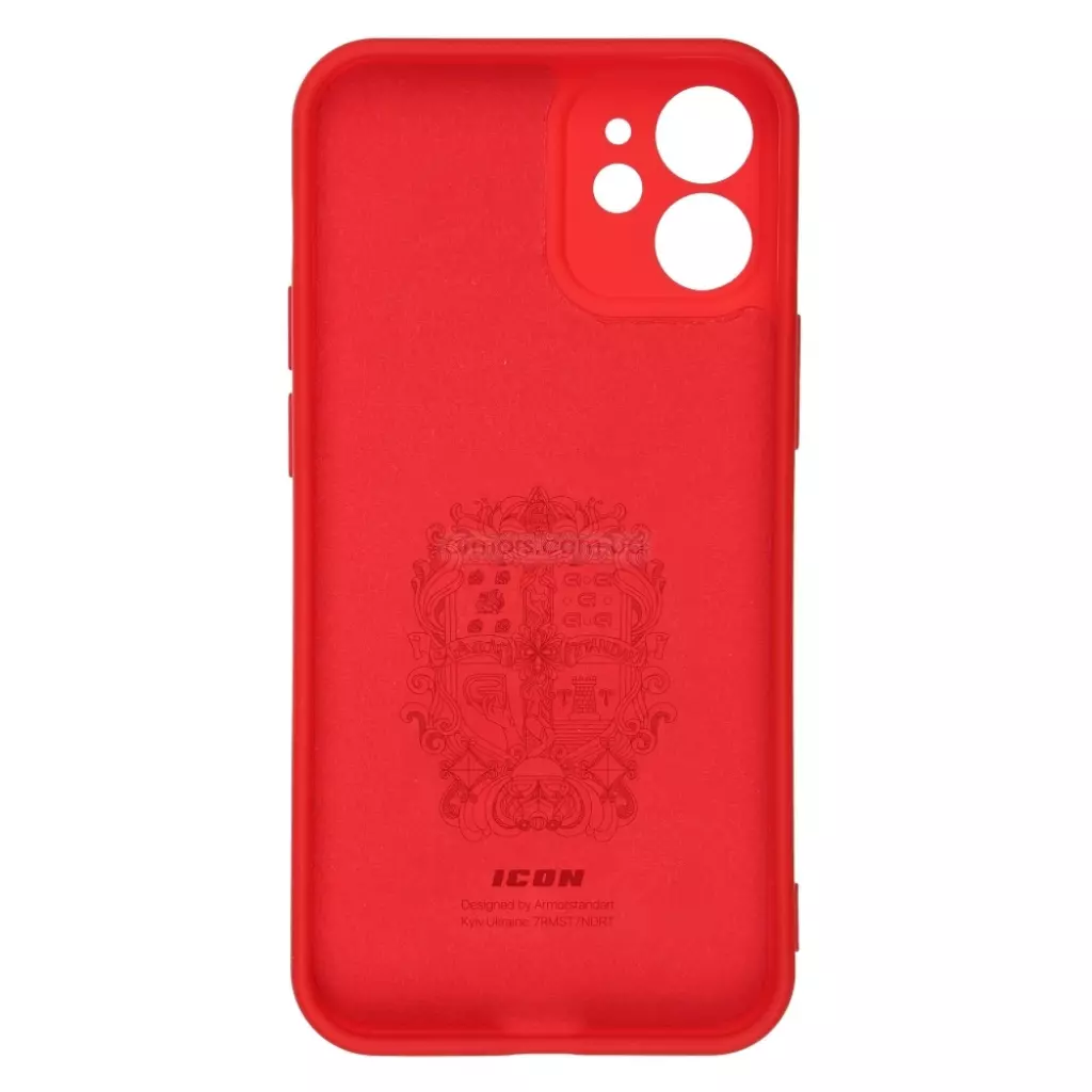 Чехол для моб. телефона Armorstandart ICON Case Apple iPhone 12 Mini Chili Red (ARM57487) - 1 Чехол для моб. телефона Armorstandart ICON Case Apple iPhone 12 Mini Chili Red (ARM57487) - 1