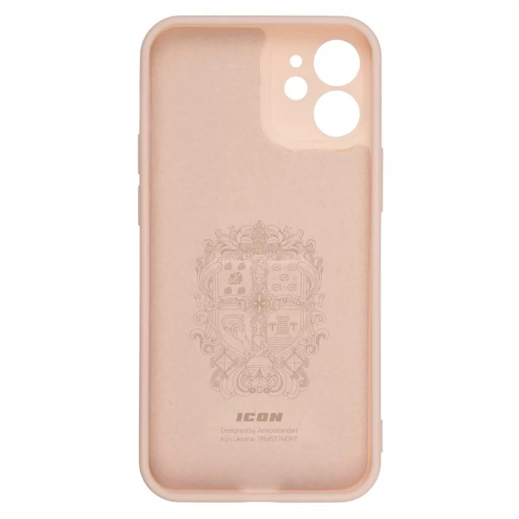 Чехол для моб. телефона Armorstandart ICON Case Apple iPhone 12 Mini Pink Sand (ARM57486) - 1 Чехол для моб. телефона Armorstandart ICON Case Apple iPhone 12 Mini Pink Sand (ARM57486) - 1