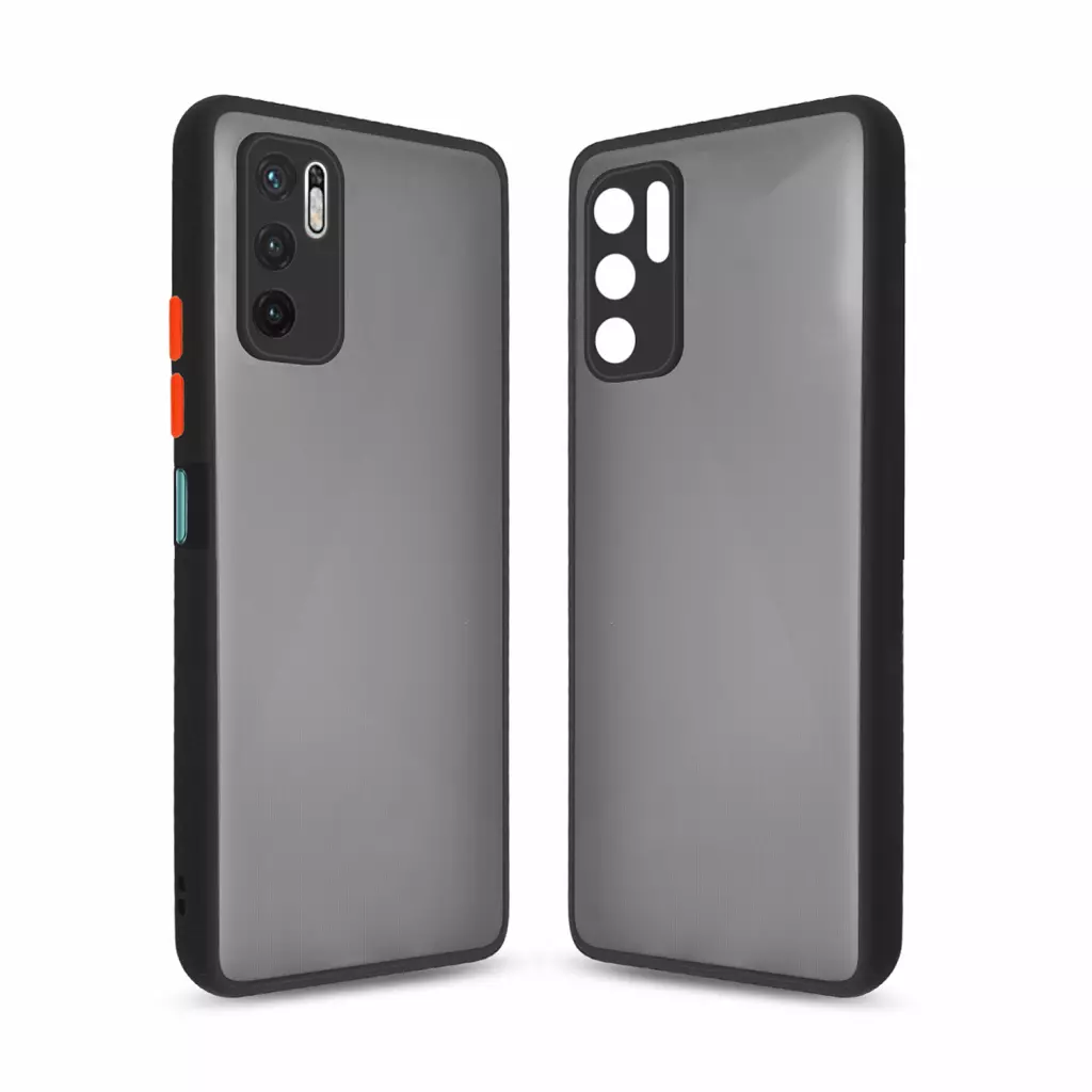 Чехол для моб. телефона MakeFuture Xiaomi Redmi Note 10 5G Frame (Matte PC+TPU) Black (MCMF-XRN105GBK)