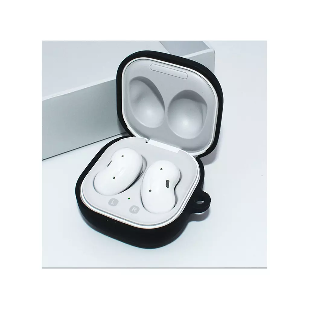 Чехол для моб. телефона MakeFuture Samsung Galaxy Buds Live/Pro Silicone Black (MCL-SGBL/PBK) - 2 Чехол для моб. телефона MakeFuture Samsung Galaxy Buds Live/Pro Silicone Black (MCL-SGBL/PBK) - 2