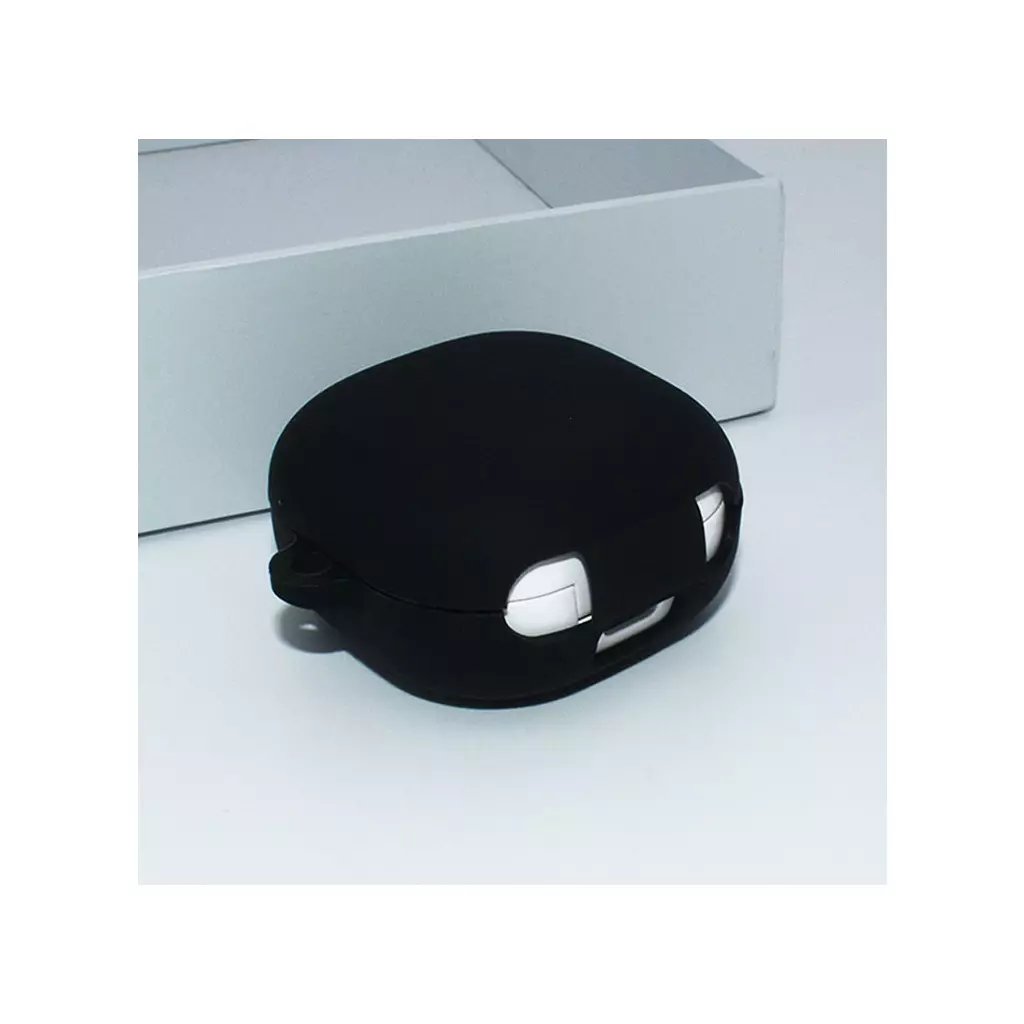 Чехол для моб. телефона MakeFuture Samsung Galaxy Buds Live/Pro Silicone Black (MCL-SGBL/PBK) - 4 Чехол для моб. телефона MakeFuture Samsung Galaxy Buds Live/Pro Silicone Black (MCL-SGBL/PBK) - 4