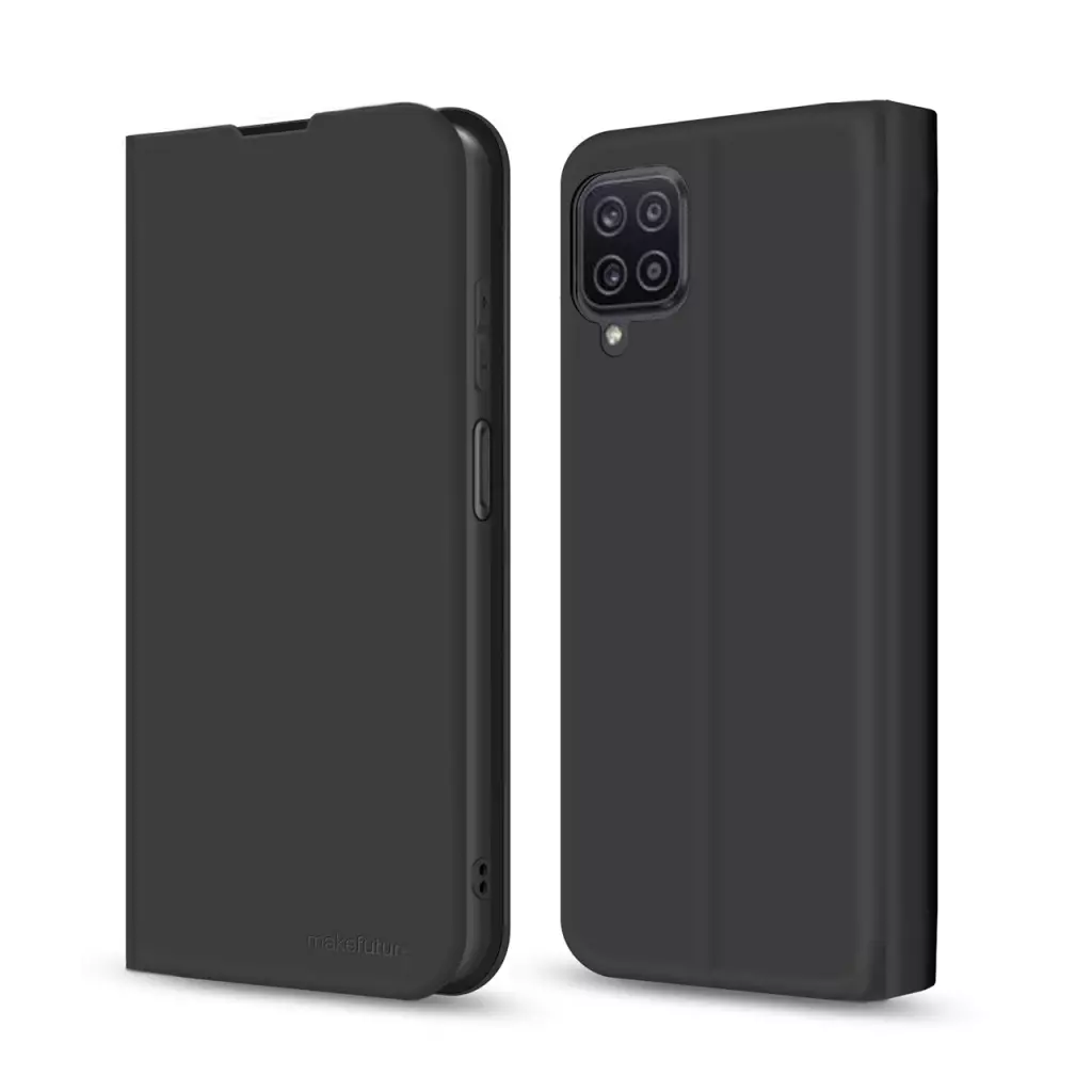 Чехол для моб. телефона MakeFuture Samsung M22 Flip (Soft-Touch PU) Black (MCP-SM22BK)
