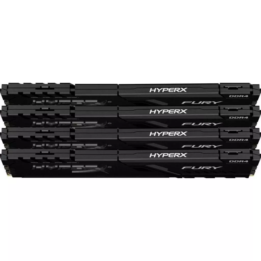 Модуль памяти для компьютера DDR4 128GB (4x32GB) 3466 MHz Fury Black Kingston Fury (ex.HyperX) (HX434C17FB3K4/128) - 3 Модуль памяти для компьютера DDR4 128GB (4x32GB) 3466 MHz Fury Black Kingston Fury (ex.HyperX) (HX434C17FB3K4/128) - 3