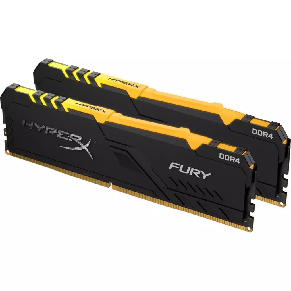 Модуль памяти для компьютера DDR4 32GB (2x16GB) 2400 MHz HyperX Fury Kingston Fury (ex.HyperX) (HX424C15FB4AK2/32) - 1 Модуль памяти для компьютера DDR4 32GB (2x16GB) 2400 MHz HyperX Fury Kingston Fury (ex.HyperX) (HX424C15FB4AK2/32) - 1