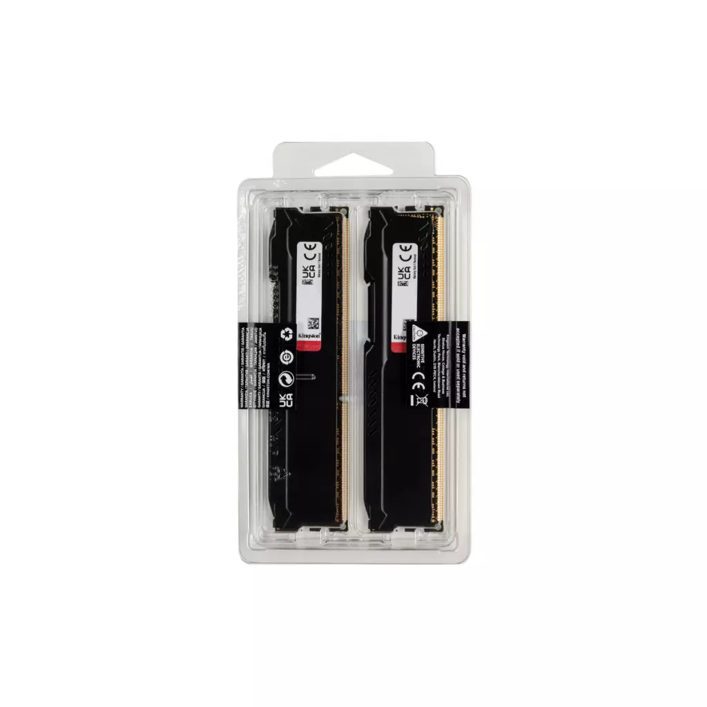 Модуль памяти для компьютера DDR3 8GB (2x4GB) 1866 MHz Fury Beast Black Kingston Fury (ex.HyperX) (KF318C10BBK2/8) - 5 Модуль памяти для компьютера DDR3 8GB (2x4GB) 1866 MHz Fury Beast Black Kingston Fury (ex.HyperX) (KF318C10BBK2/8) - 5