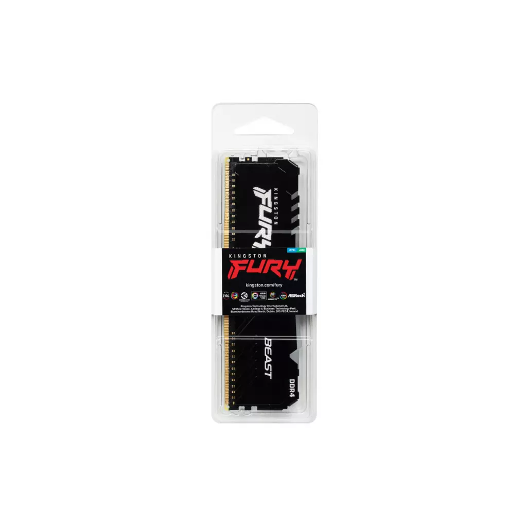 Модуль памяти для компьютера DDR4 16GB 3200 MHz Fury Beast RGB Kingston Fury (ex.HyperX) (KF432C16BB1A/16) - 5 Модуль памяти для компьютера DDR4 16GB 3200 MHz Fury Beast RGB Kingston Fury (ex.HyperX) (KF432C16BB1A/16) - 5