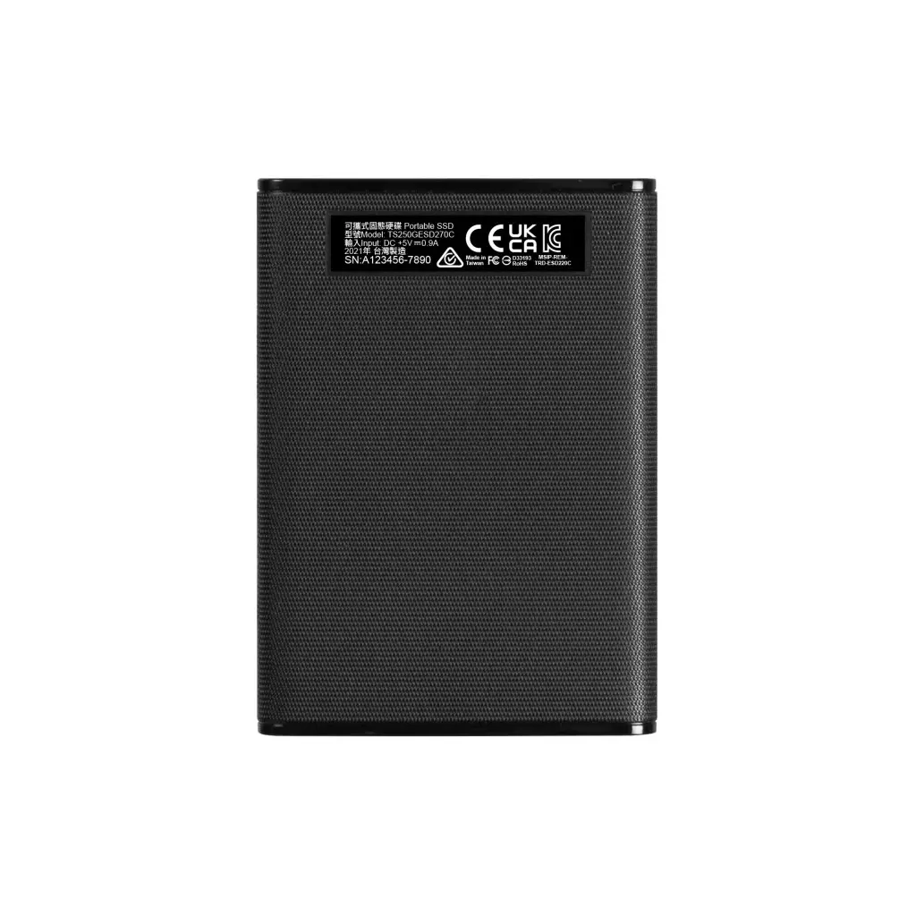 Накопитель SSD USB 3.1 250GB Transcend (TS250GESD270C) - 5