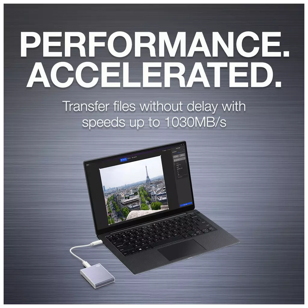 Накопитель SSD USB-C 500GB Seagate (STKG500402) - 1 Накопитель SSD USB-C 500GB Seagate (STKG500402) - 1