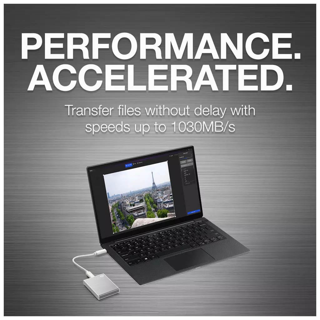 Накопитель SSD USB-C 500GB Seagate (STKG500401) - 1 Накопитель SSD USB-C 500GB Seagate (STKG500401) - 1